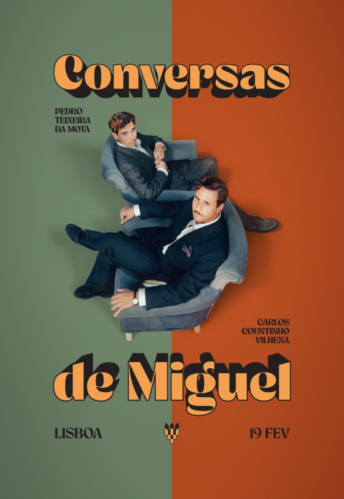 Cartaz Conversas de Miguel